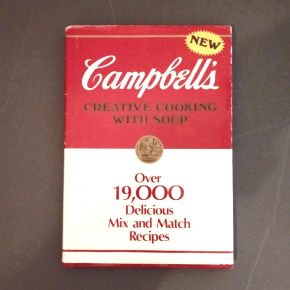 Campbell's Creative Cooking with Soup 1985 publication